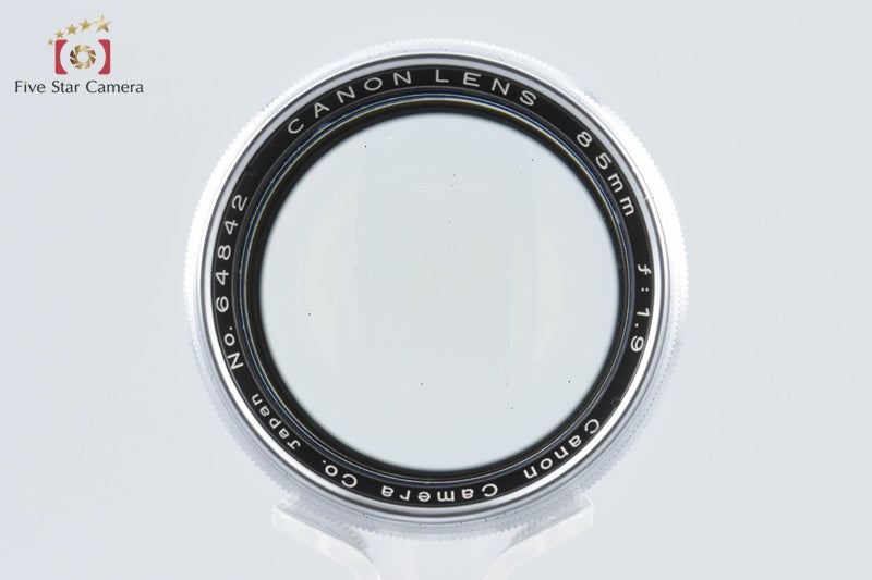 Canon 85mm f/1.9 L39 LTM Leica Thread Mount Lens