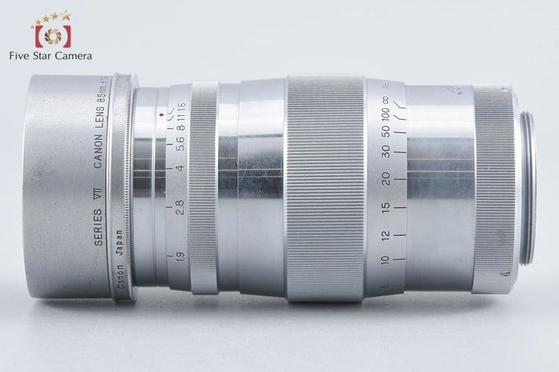 Canon 85mm f/1.9 L39 LTM Leica Thread Mount Lens