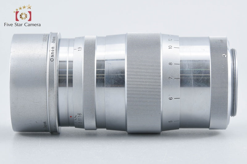 Canon 85mm f/1.9 L39 LTM Leica Thread Mount Lens