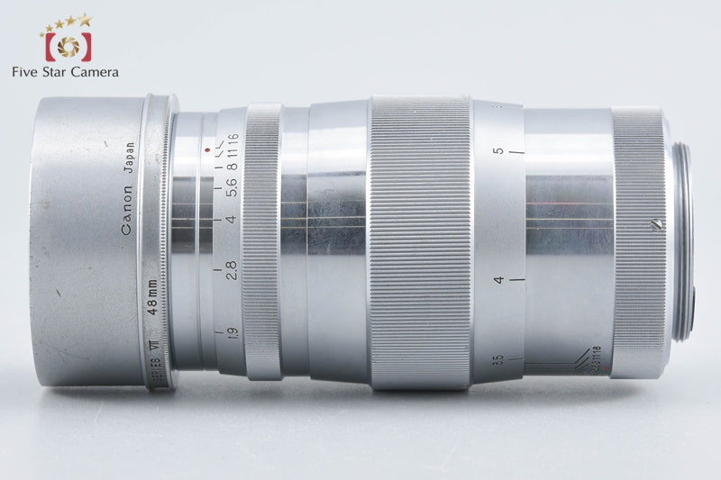 Canon 85mm f/1.9 L39 LTM Leica Thread Mount Lens