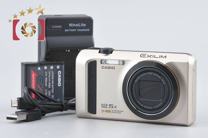 Casio HIGH SPEED EXILIM EX-ZR300 Gold 16.1 MP Digital Camera
