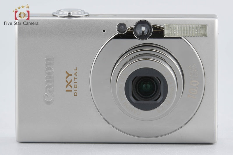 Canon IXY Digital 25 IS Silver 10.0 MP Digital Camera w/ Box