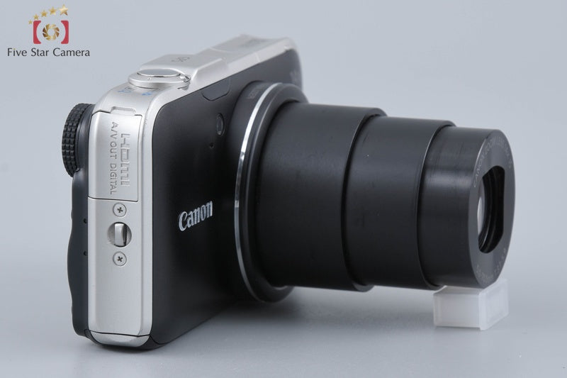 Canon PowerShot SX230 HS Black 12.1 MP Digital Camera w/ Box