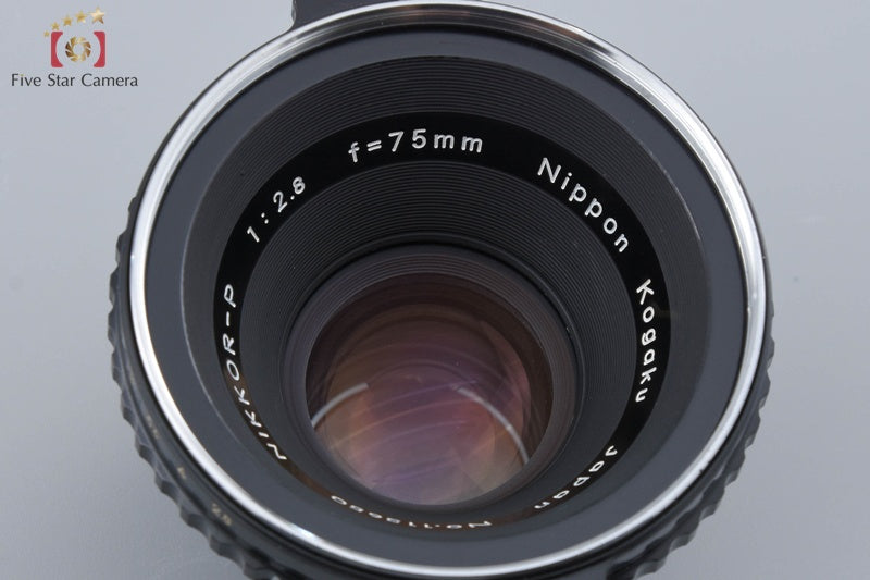 Nikon NIKKOR-P 75mm f/2.8 for Zenza Bronica EC S2 S2A