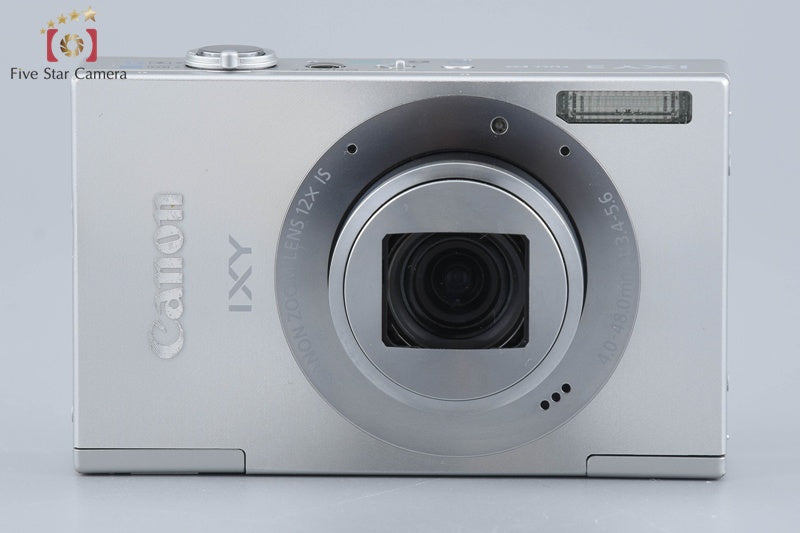 Canon IXY 3 Silver 10.1 MP Digital Camera w/ Box