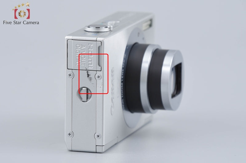 Canon IXY 3 Silver 10.1 MP Digital Camera w/ Box