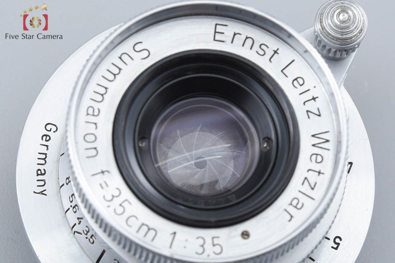 Leica Summaron 35mm f/3.5 L39 LTM Leica Thread Mount 2026.03 Overhauled!!