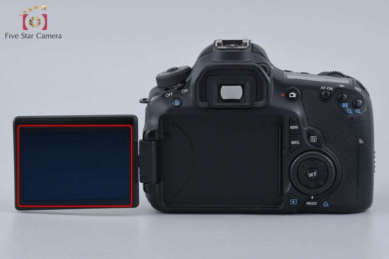 "Count 4,004" Canon EOS 60D 18.0 MP Digital SLR Camera EF-S 18-55 IS STM Lens