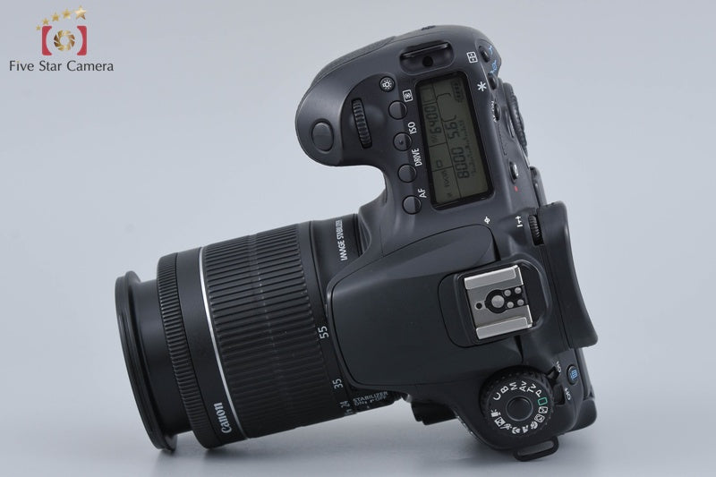 "Count 4,004" Canon EOS 60D 18.0 MP Digital SLR Camera EF-S 18-55 IS STM Lens