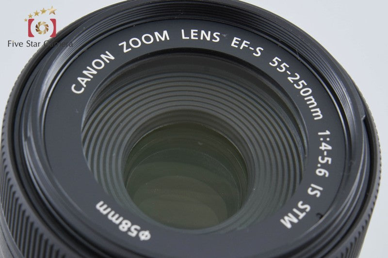 Canon EF-S 55-250mm f/4-5.6 IS STM