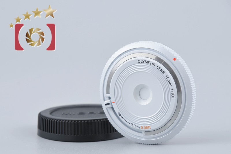 Olympus 15mm f/8 Body Cap Lens BCL-1580 White