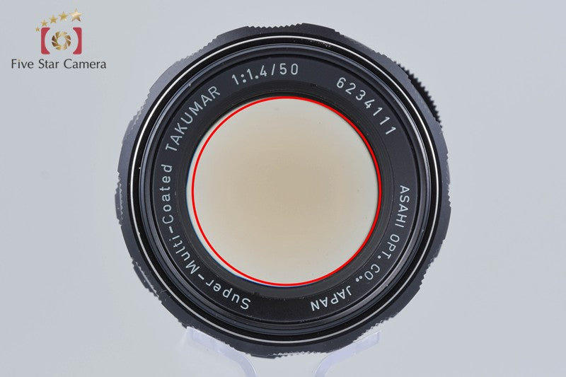 PENTAX SMC TAKUMAR 50mm f/1.4 M42 Mount Lens