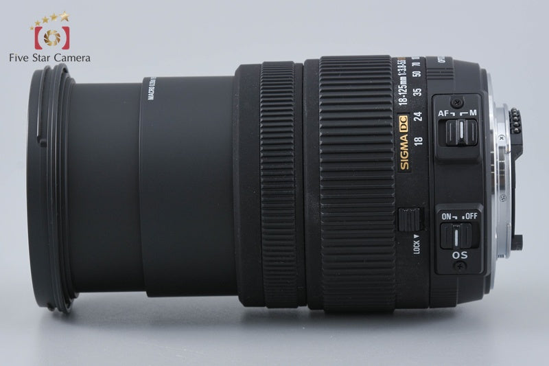 SIGMA 18-125mm f/3.8-5.6 DC OS HSM for Nikon