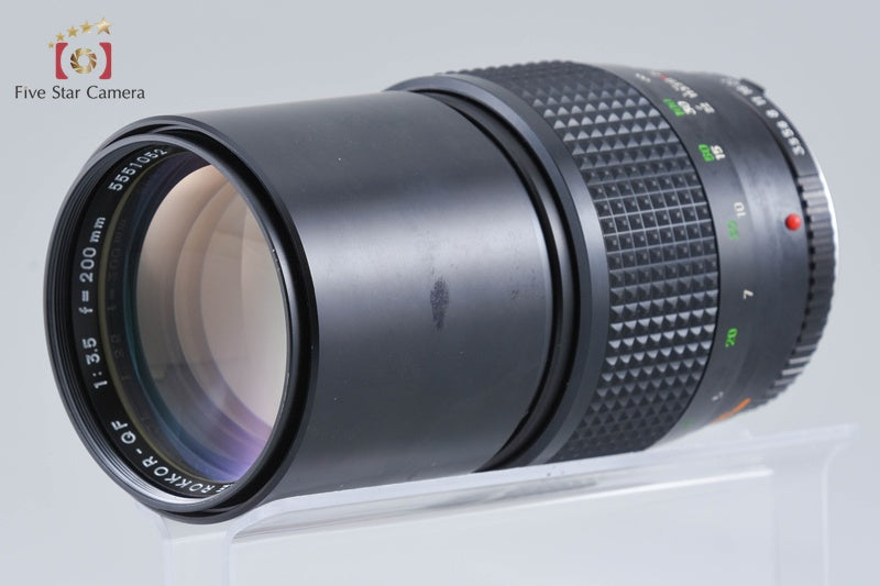 MINOLTA MC TELE ROKKOR-QF 200mm f/3.5