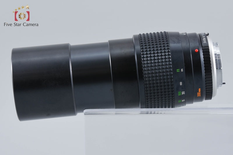 MINOLTA MC TELE ROKKOR-QF 200mm f/3.5