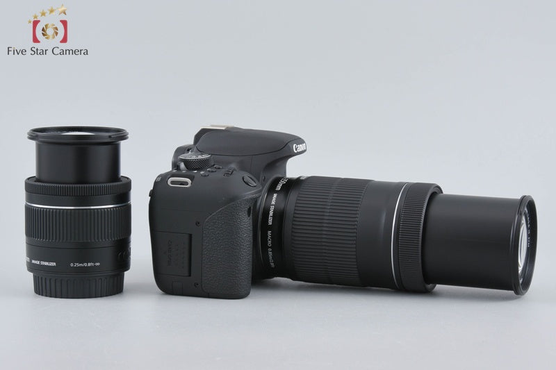 "Count 1,694" Canon EOS Kiss X9i / Rebel T7i / 800D 24.2 MP 18-55 55-250 Lenses