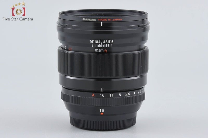 Fujifilm XF 16mm f/1.4 R WR