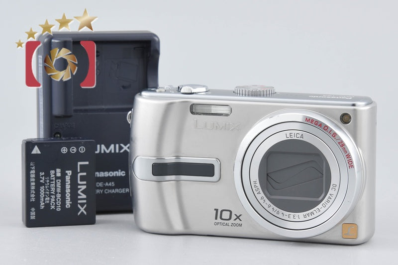 Panasonic LUMIX DMC-TZ3 Silver 7.2 MP Digital Camera