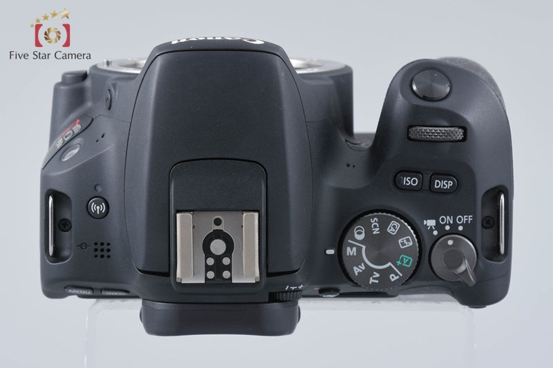 "Count 4,401" Canon EOS Kiss X9 / Rebel SL2 / 200D Black 24.2 MP DSLR Camera