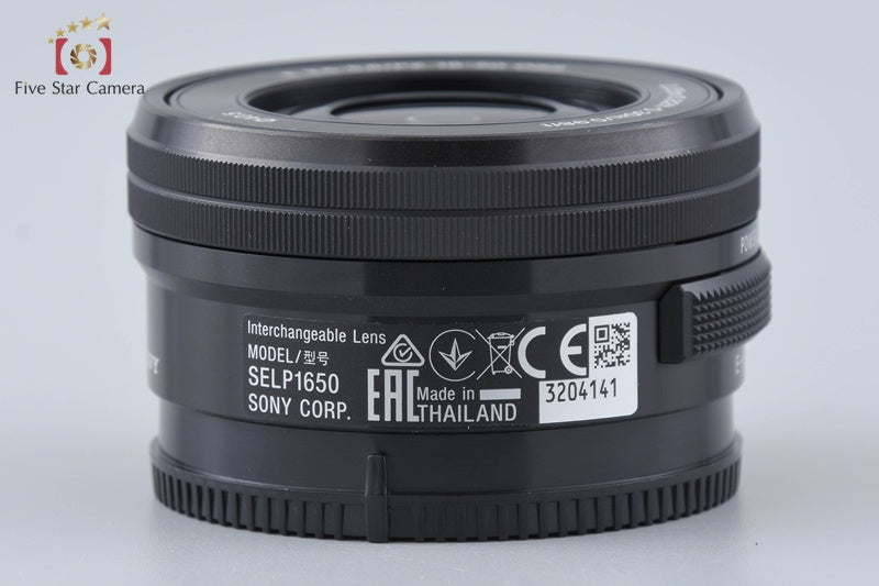 SONY E PZ 16-50mm f/3.5-5.6 OSS SELP1650 Black Sony E Mount