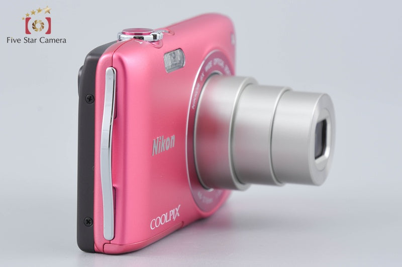 Nikon COOLPIX S3300 Strawberry Pink 16.0 MP Digital Camera