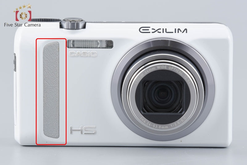 Casio HIGH SPEED EXILIM EX-ZR500 White16.1 MP Digital Camera