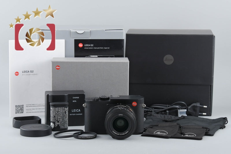 Leica Q2 Black 47.3 MP Digital Camera w/ Box