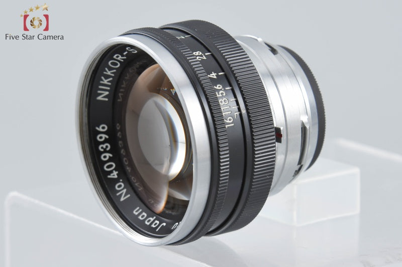 Nikon NIKKOR-S 50mm f/1.4 Black Nikon S Mount