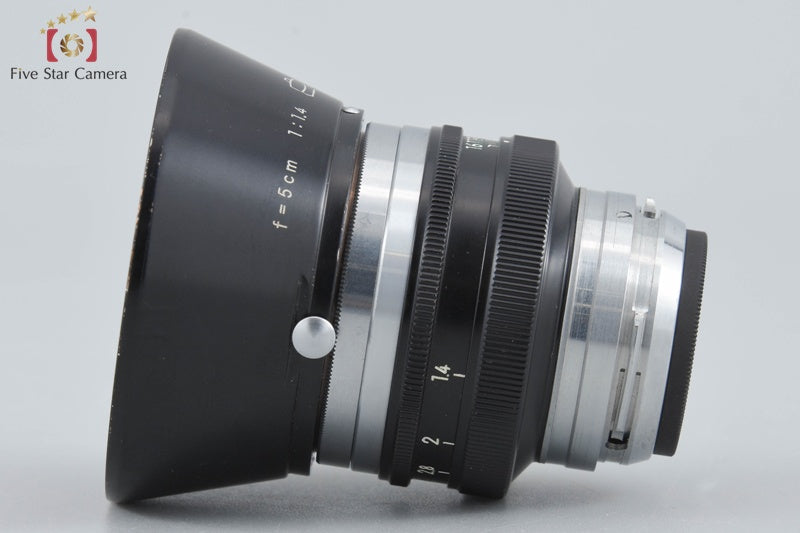 Nikon NIKKOR-S 50mm f/1.4 Black Nikon S Mount