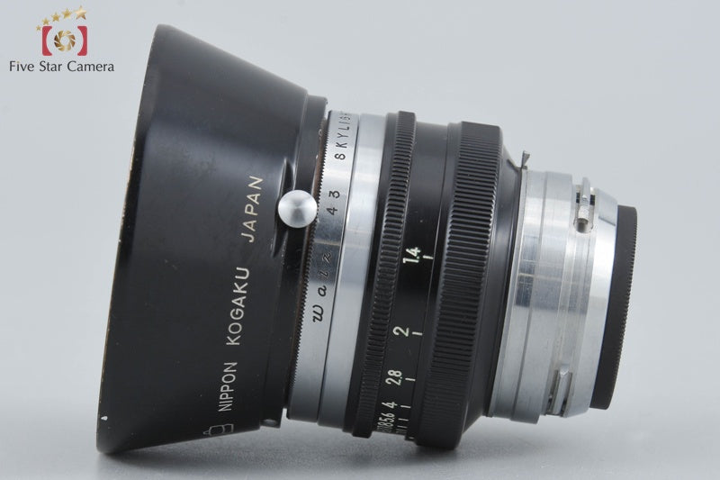 Nikon NIKKOR-S 50mm f/1.4 Black Nikon S Mount