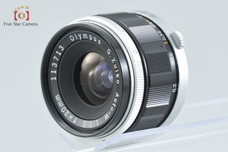 Olympus G.ZUIKO AUTO-W 20mm f/3.5 for Pen F FT FV
