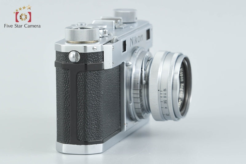 Nikon S 35mm Rangefinder Film Camera + NIKKOR-H.C 50mm f/2