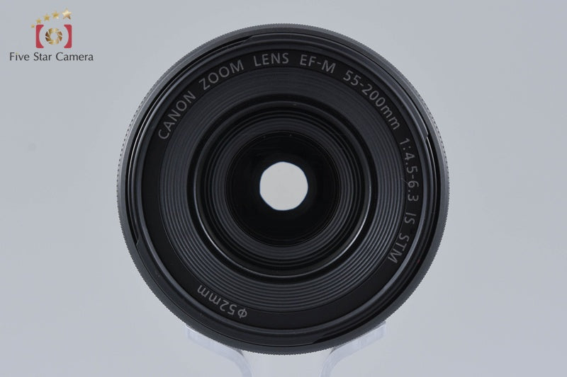 Canon EF-M 55-200mm f/4.5-6.3 IS STM Black