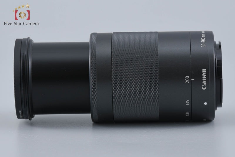 Canon EF-M 55-200mm f/4.5-6.3 IS STM Black