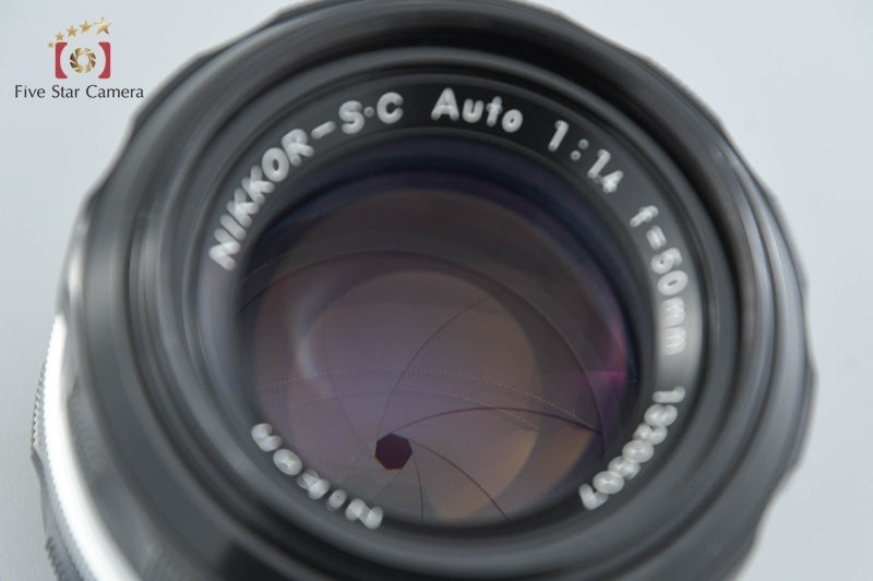 Nikon NIKKOR-S.C Auto 50mm f/1.4 Non Ai Lens
