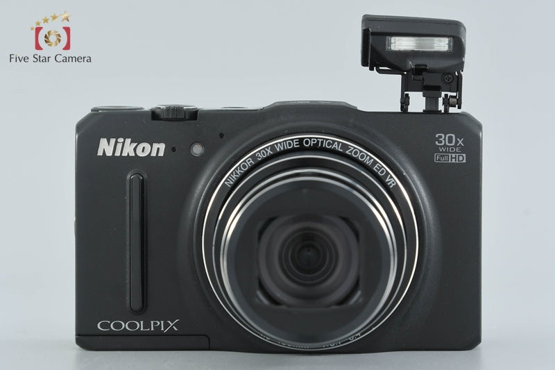 Nikon COOLPIX S9700 Precious Black 16.5 MP Digital Camera