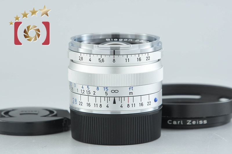 Carl Zeiss Biogon 28mm f/2.8 ZM T* Silver for Leica M Mount