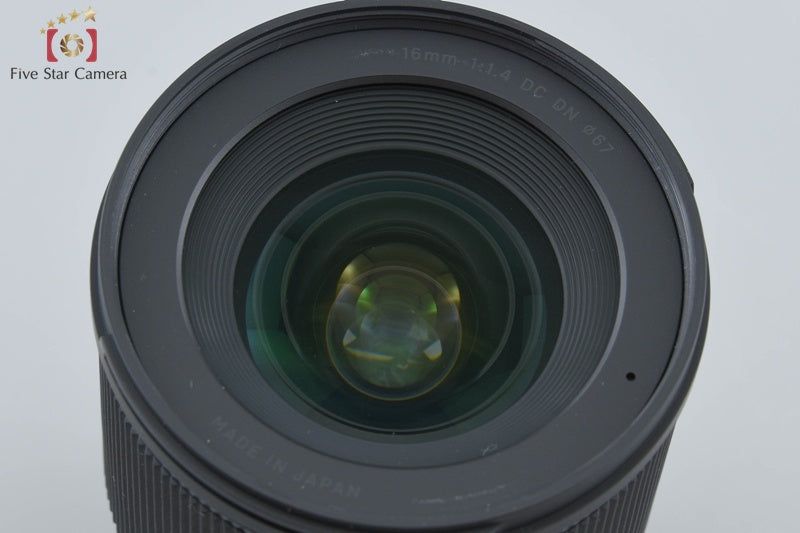 Sigma 16mm f/1.4 DC DN Contemporary for Micro 4/3 Body w/ Box