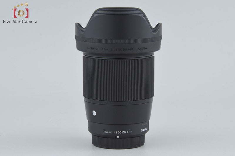Sigma 16mm f/1.4 DC DN Contemporary for Micro 4/3 Body w/ Box