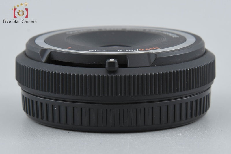 Olympus FISHEYE Body Cap Lens 9mm f/8 Black BCL-0980 w/ Box