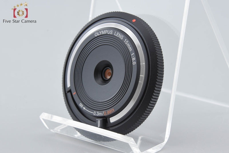 "Count 5,382" Olympus OM-D E-M1 Black 16.3 MP + 15mm f/8 Body Cap Lens w/ Box