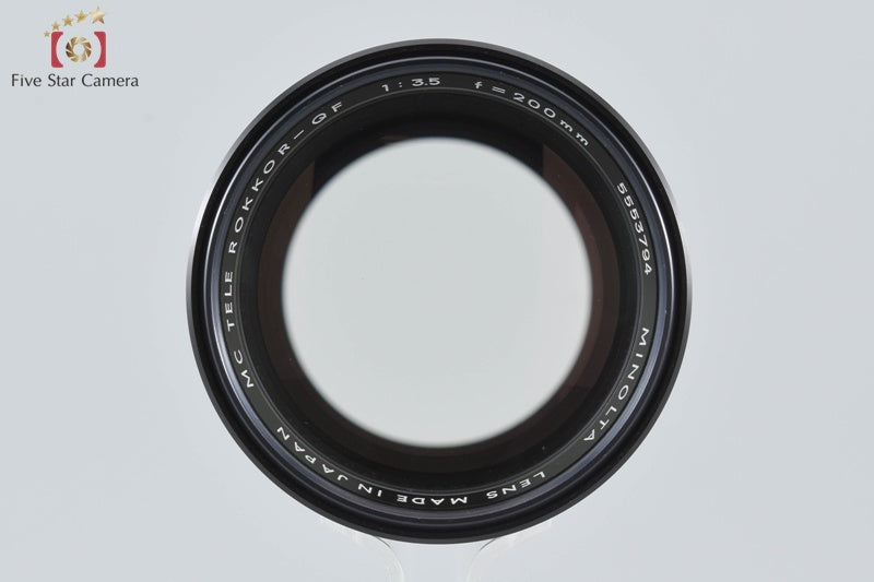 MINOLTA MC TELE ROKKOR-QF 200mm f/3.5
