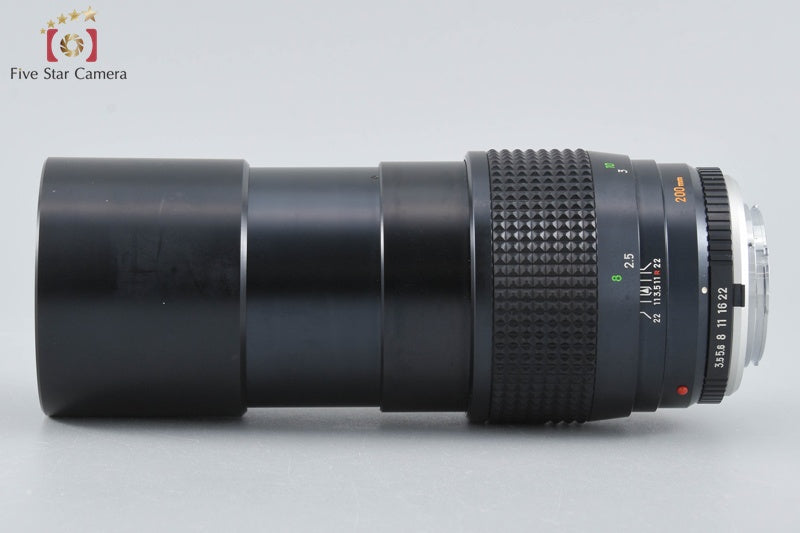 MINOLTA MC TELE ROKKOR-QF 200mm f/3.5