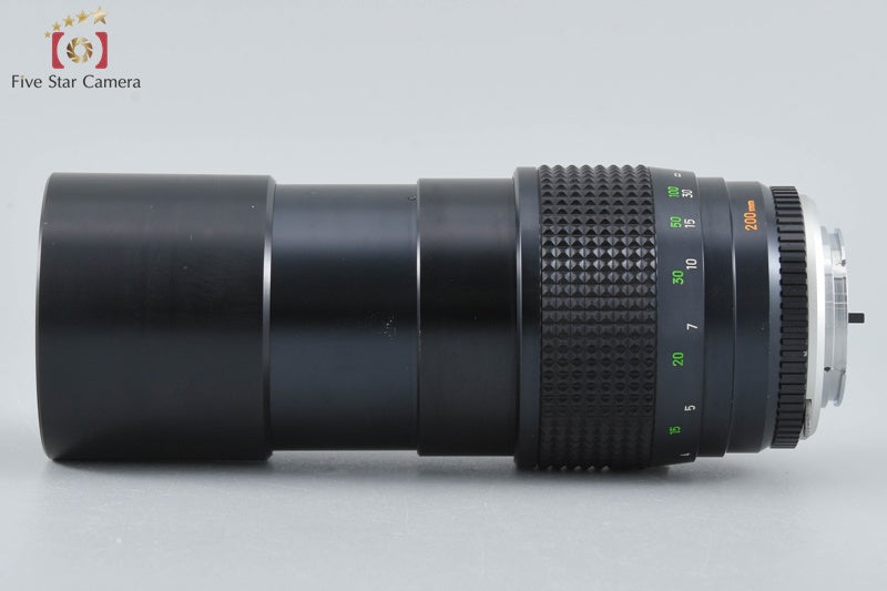MINOLTA MC TELE ROKKOR-QF 200mm f/3.5