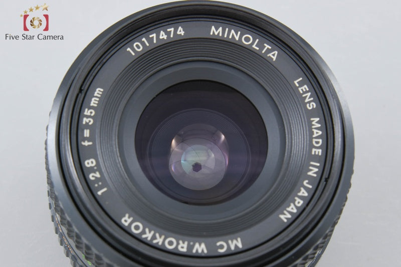 Minolta MC W.ROKKOR 35mm f/2.8