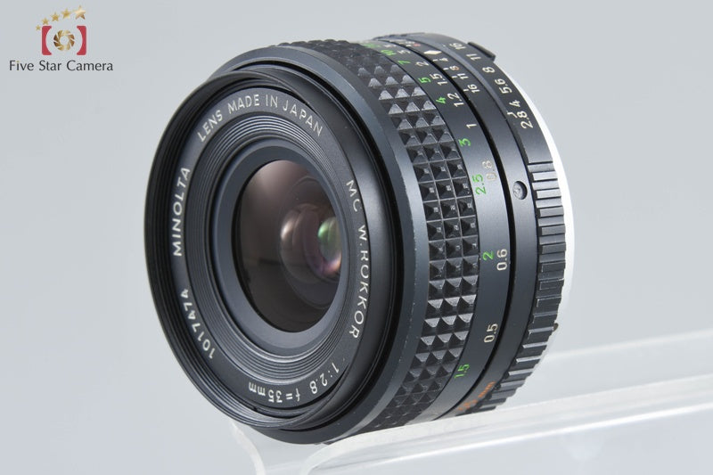Minolta MC W.ROKKOR 35mm f/2.8