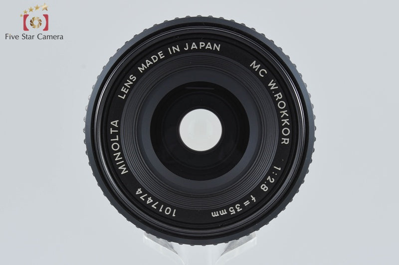 Minolta MC W.ROKKOR 35mm f/2.8