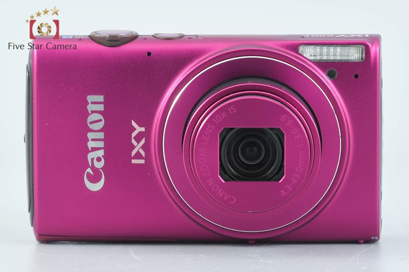 Canon IXY 620F Pink 12.1 MP Digital Camera
