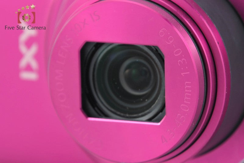 Canon IXY 620F Pink 12.1 MP Digital Camera