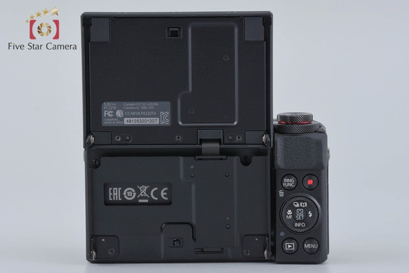 Canon Powershot G7X Mark II Black 20.1 MP Digital Camera w/ Box